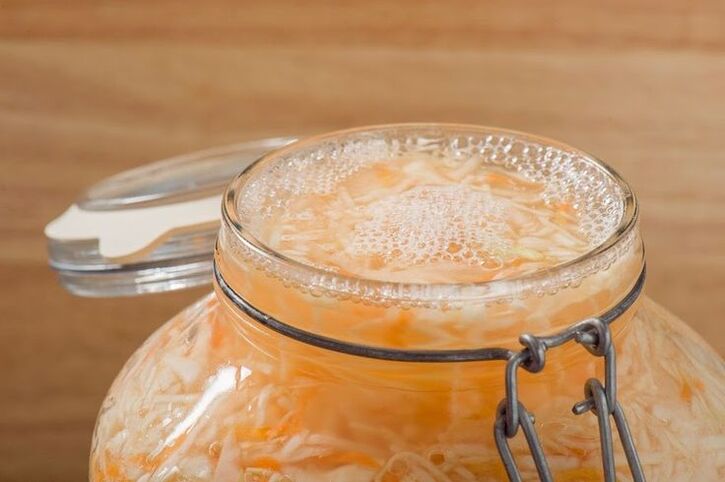 salmoura de chucrute para parasitas