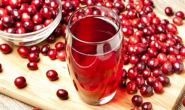suco de cranberry para parasitas