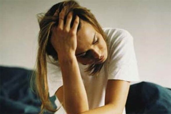 Uma deterioração geral da saúde indica a presença de parasitas no corpo. 